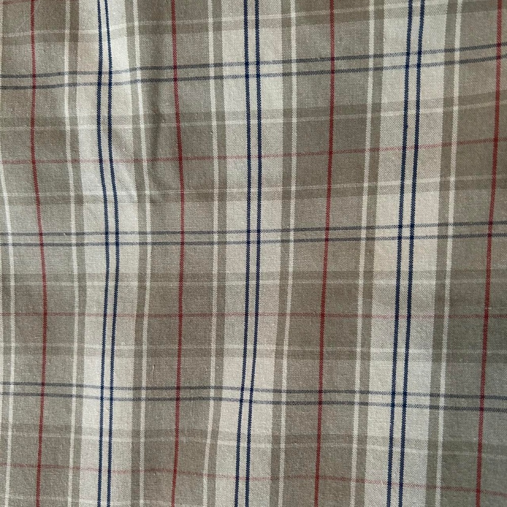 Quicksilver Men's Plaid Shorts | Tan Khaki Casual Boardwalk Surf Skate Size: 38 - Picture 7 of 8